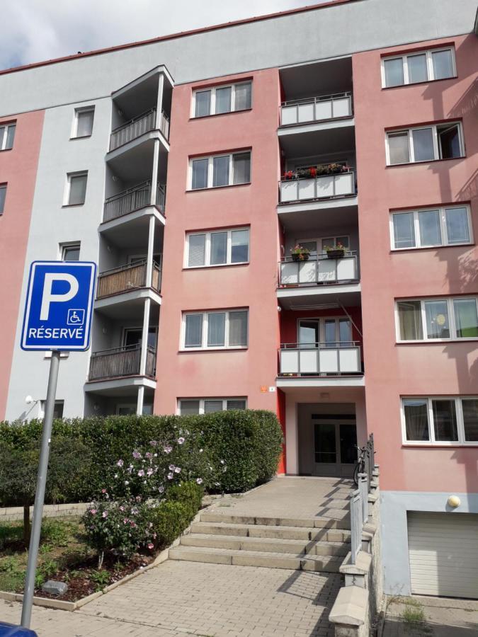 Peskova, Byt O 2 Pokojich S Terasou 奥洛穆茨 外观 照片